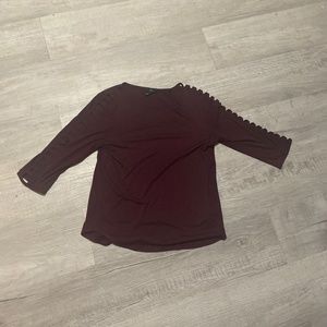 pretty maroon shirt